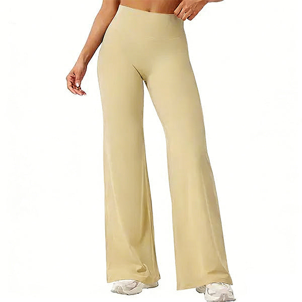 🔥 Women's High-Waist No-Front-Seam Tummy Control Sculpting Pants