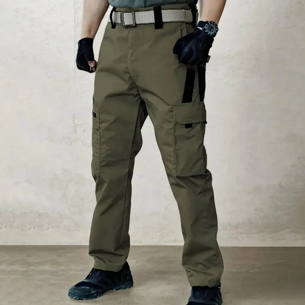 Men's Durable Outdoor Multi-Pocket Work Training Cargo Pants