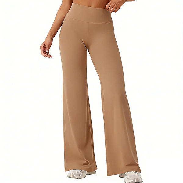 🔥 Women's High-Waist No-Front-Seam Tummy Control Sculpting Pants