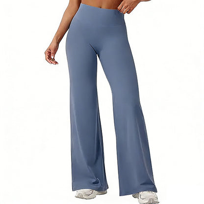🔥 Women's High-Waist No-Front-Seam Tummy Control Sculpting Pants