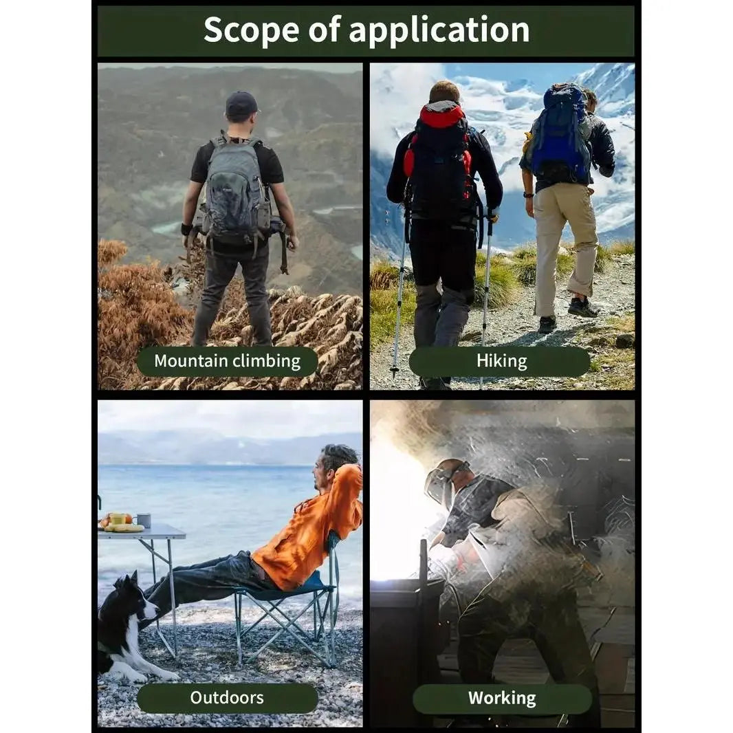 Men's Durable Outdoor Multi-Pocket Work Training Cargo Pants