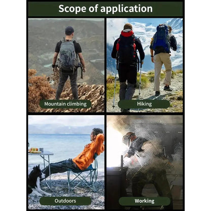 Men's Durable Outdoor Multi-Pocket Work Training Cargo Pants