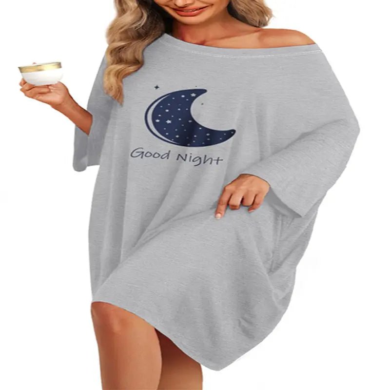 Soft Bamboo Sleep Tee Plus Size S-5XL