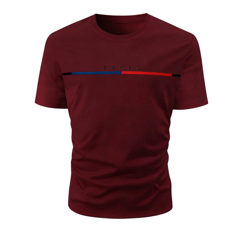 Men's Letter Graphic Tee Tops
