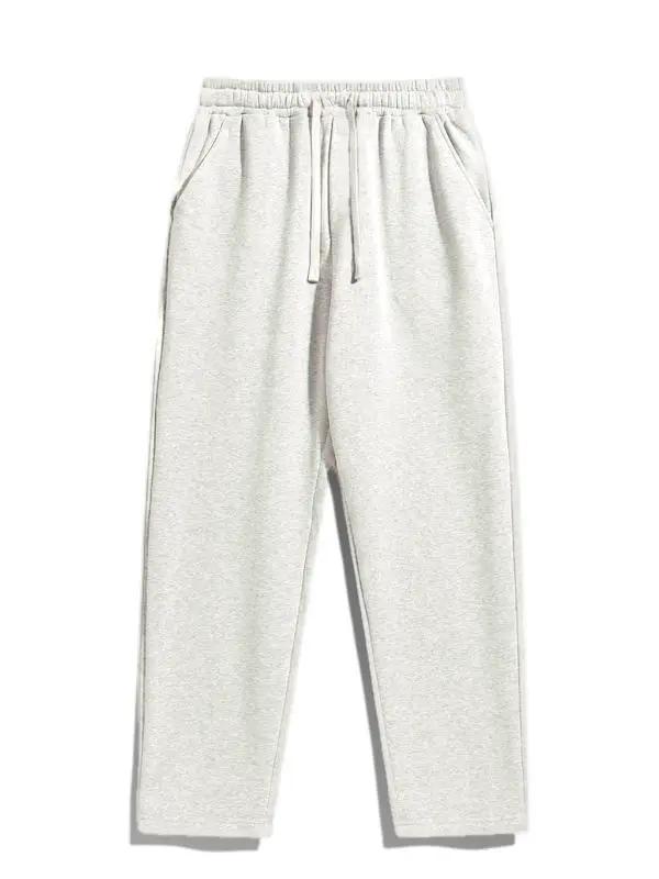 Men's Regular Fit Solid Drawstring Waist Sweatpants