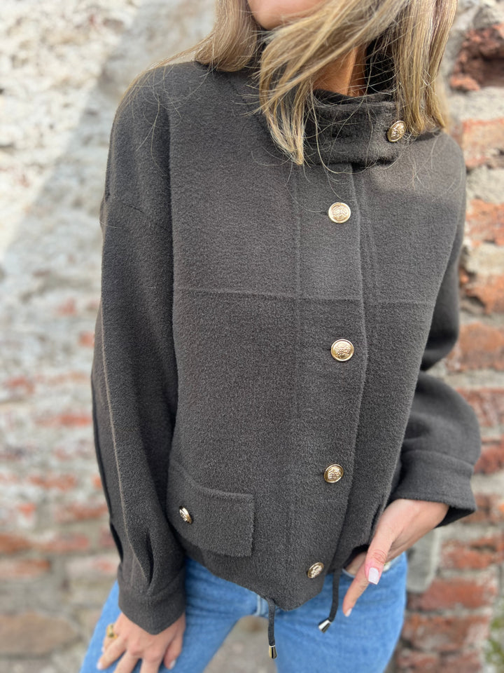 Casual And Comfortable Woolen Jacket