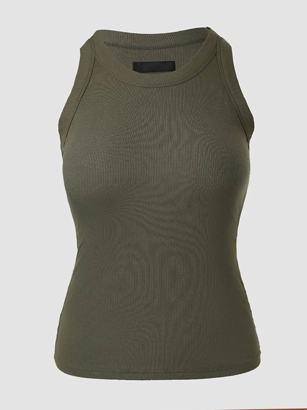 🔥 $24.99-Women's Ribbed Tank Tops with Shelf Bra