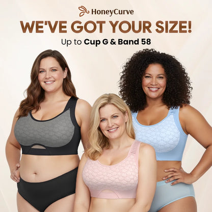 HoneyCurve - Powerful Custom-Lift Support Bra