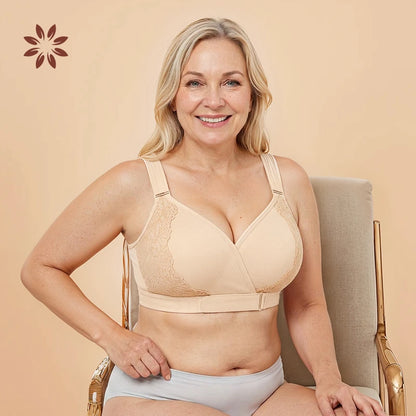 Veracomfort - Velcro Front-Wrap & Straps Adaptive Comfort Bra