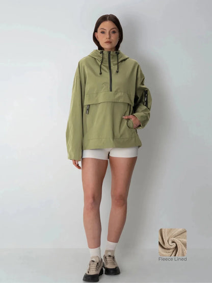 Classic Relaxed Fit Rain Hoodie