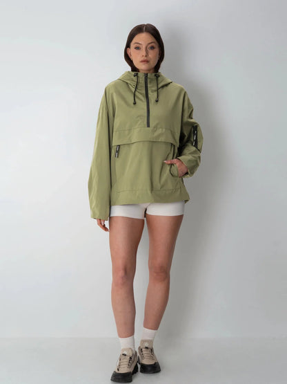 Classic Relaxed Fit Rain Hoodie