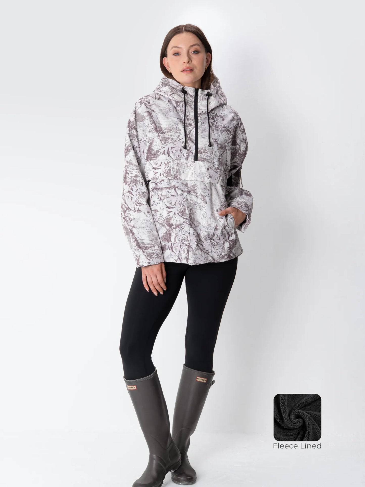 Classic Relaxed Fit Rain Hoodie